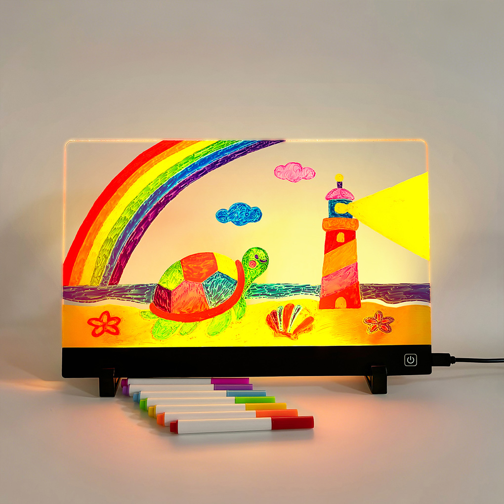 Kids Education Board - Çocuklar İçin Çizim Tahtası Yeniden Kullanılabilir