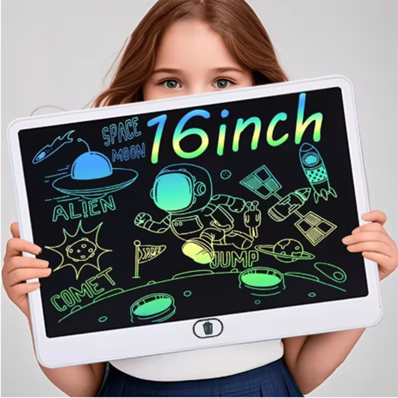 Kids Education Board - 16 inç çocuklar için LCD Çizim