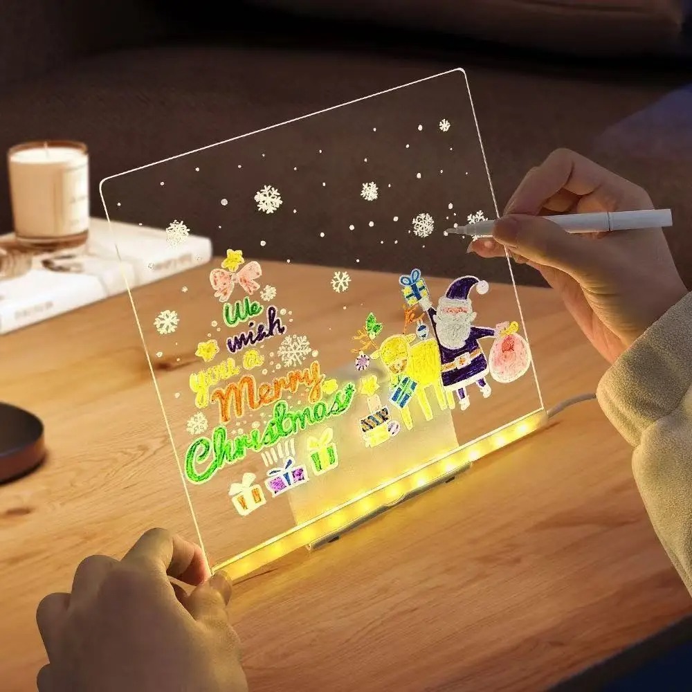 Kids Education Board - Magic Glow Çocuk Çizim Tahtası: Yeniden