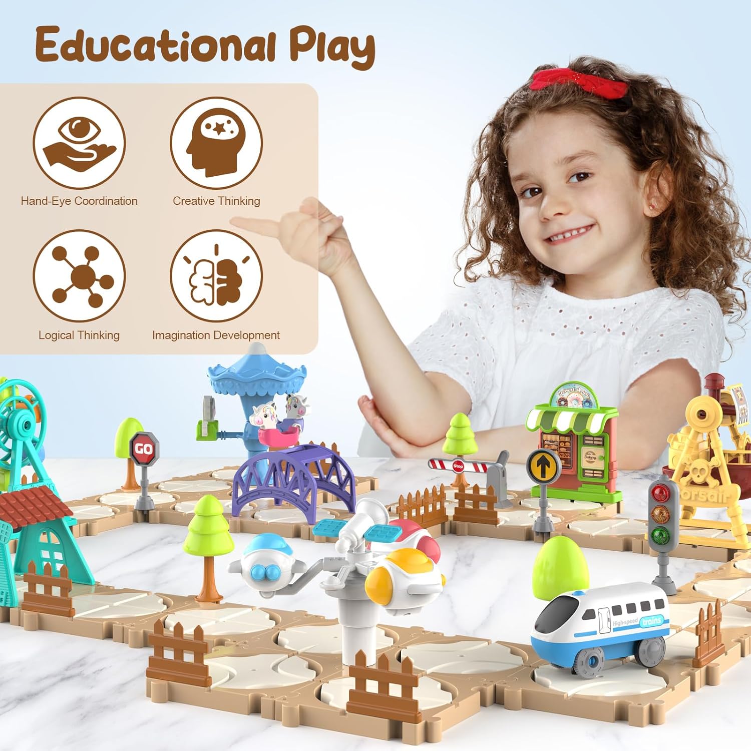 DIY Bulmaca Parça Araba Seti M - Kids Education Board incelemesi ve fiyatı