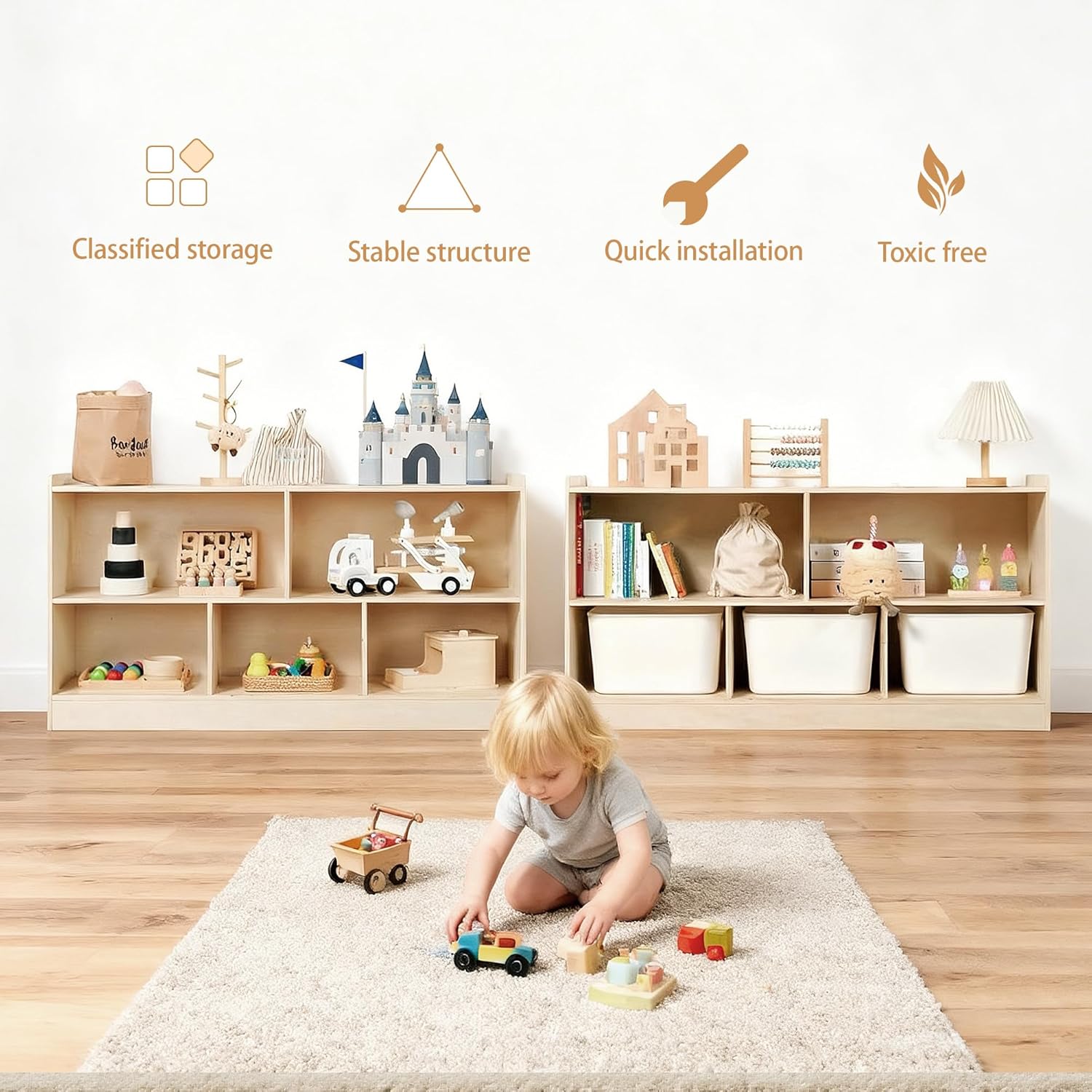 Çocuklar için Montessori Kitap - Montessori Shelf Toy incelemesi ve fiyatı