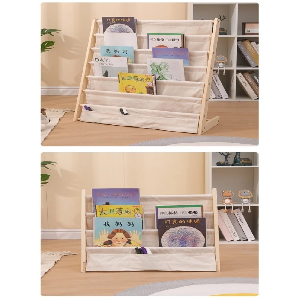 Ahşap Kitaplık, Çok Katmanlı R - Montessori Shelf Toy incelemesi ve fiyatı
