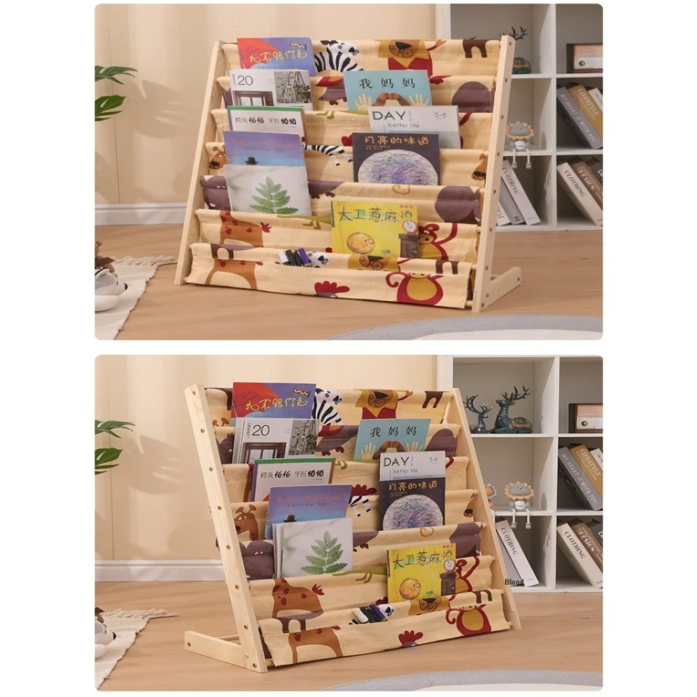 Ahşap Kitaplık, Çok Katmanlı R - Montessori Shelf Toy incelemesi ve fiyatı