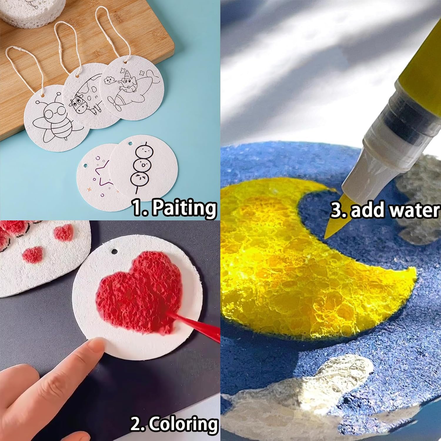 Çocuklar için 3D Kabarık Köpük - Kids Education Board incelemesi ve fiyatı