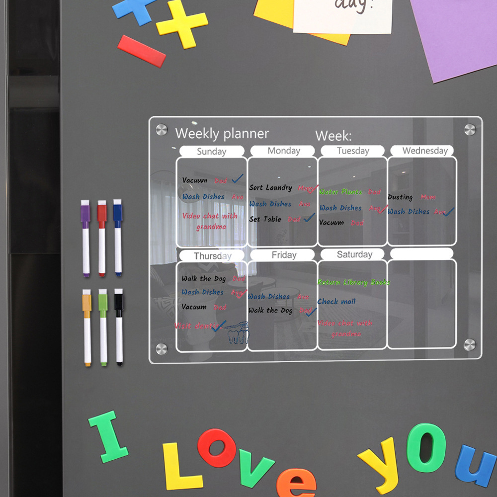 Buzdolabı Mıknatısı Takvim Kur - Magnetic Letter Board incelemesi ve fiyatı