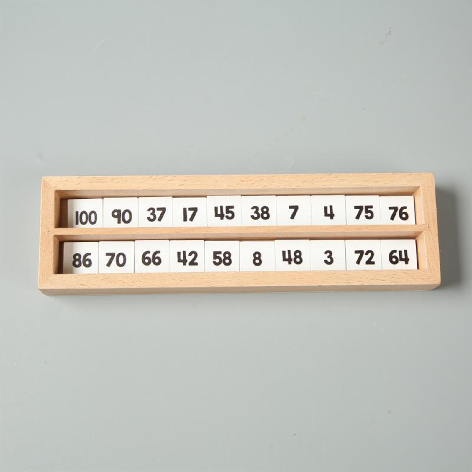 Ahşap 1-100 Sayı Tahtası Geliş - Kids Education Table incelemesi ve fiyatı