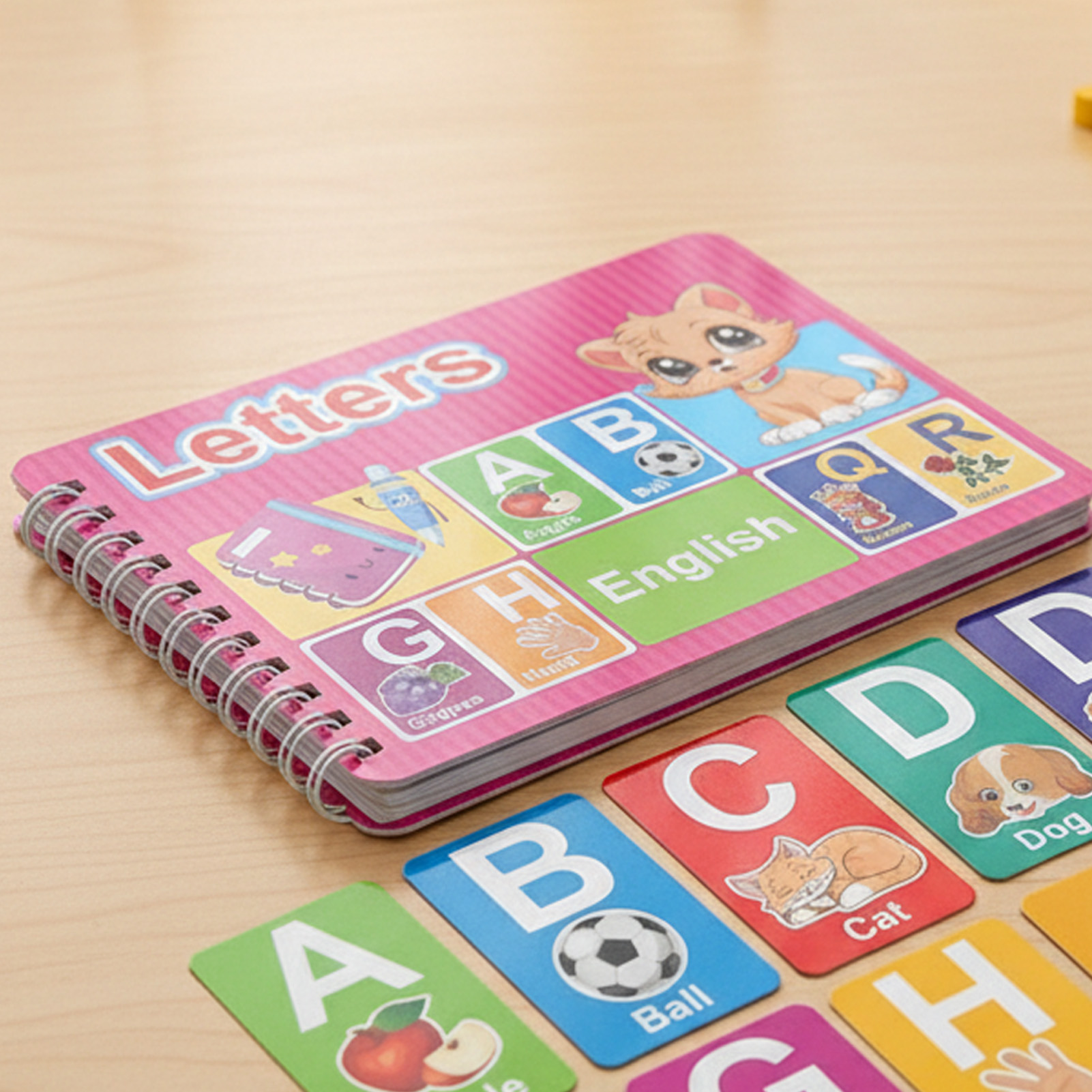 Erken Eğitim Bilişsel Kartlar  - Kids Educational - Alphabet Numbers & More incelemesi ve fiyatı