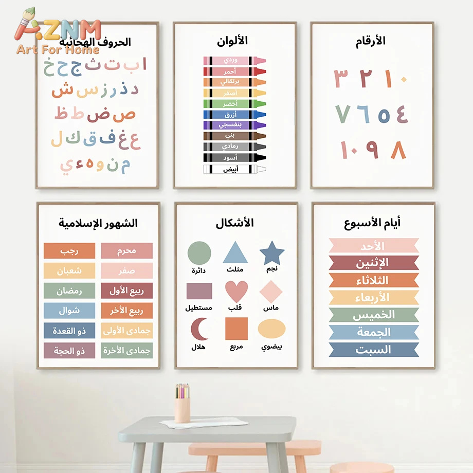 AZNM Arapça Eğitici Çocuklar i - Kids Educational - Alphabet Numbers & More incelemesi ve fiyatı