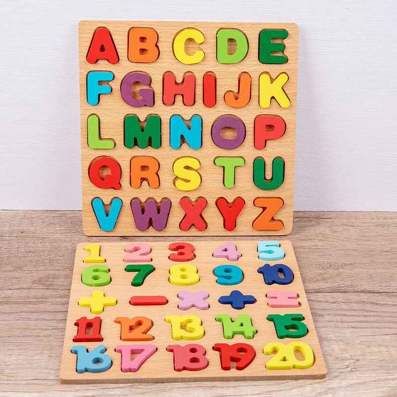 Ahşap Alfabe Bulmaca Tahtası N - Kids Educational - Alphabet Numbers & More incelemesi ve fiyatı