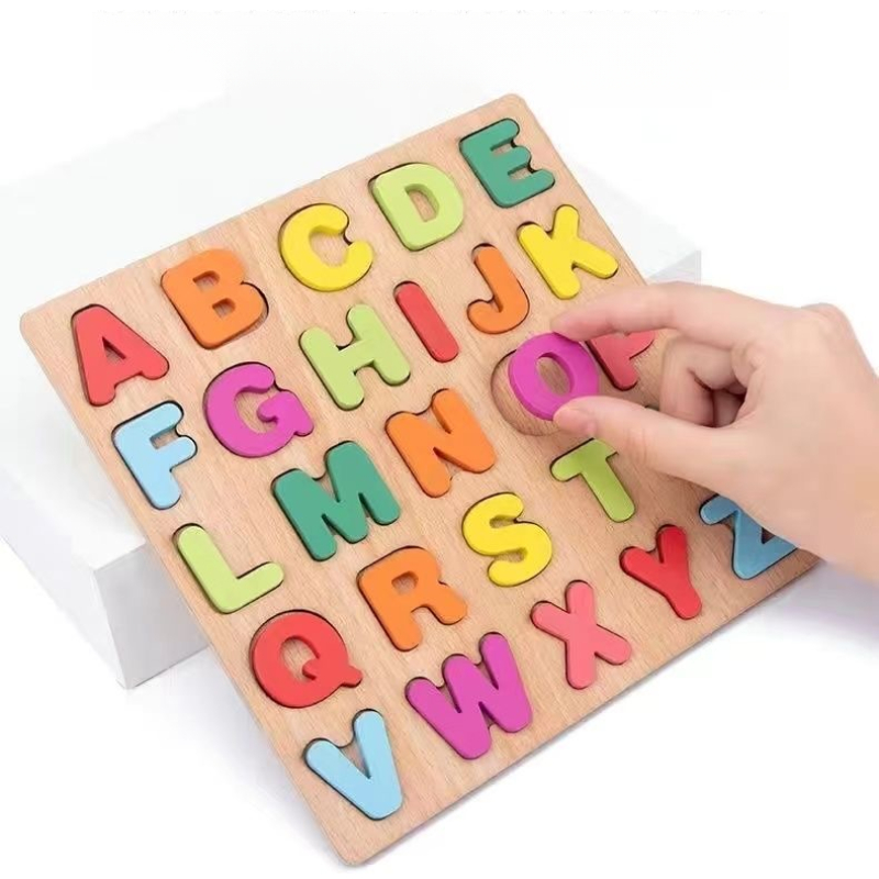 Ahşap Alfabe Bulmaca Tahtası N - Kids Educational - Alphabet Numbers & More incelemesi ve fiyatı