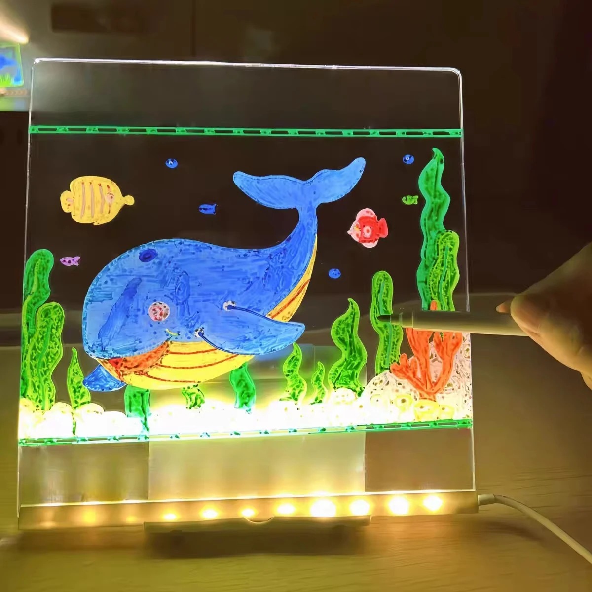 Magic Glow Çocuk Çizim Tahtası - Kids Education Board incelemesi ve fiyatı