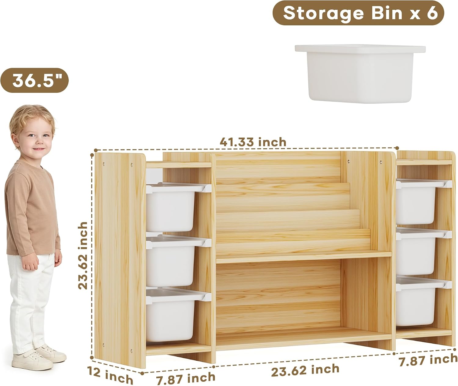 Çocuk Oyuncak Saklama Düzenley - Montessori Shelf Toy incelemesi ve fiyatı