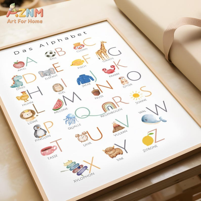 AZNM Alman Alfabesi Sayıları K - Kids Educational - Alphabet Numbers & More incelemesi ve fiyatı